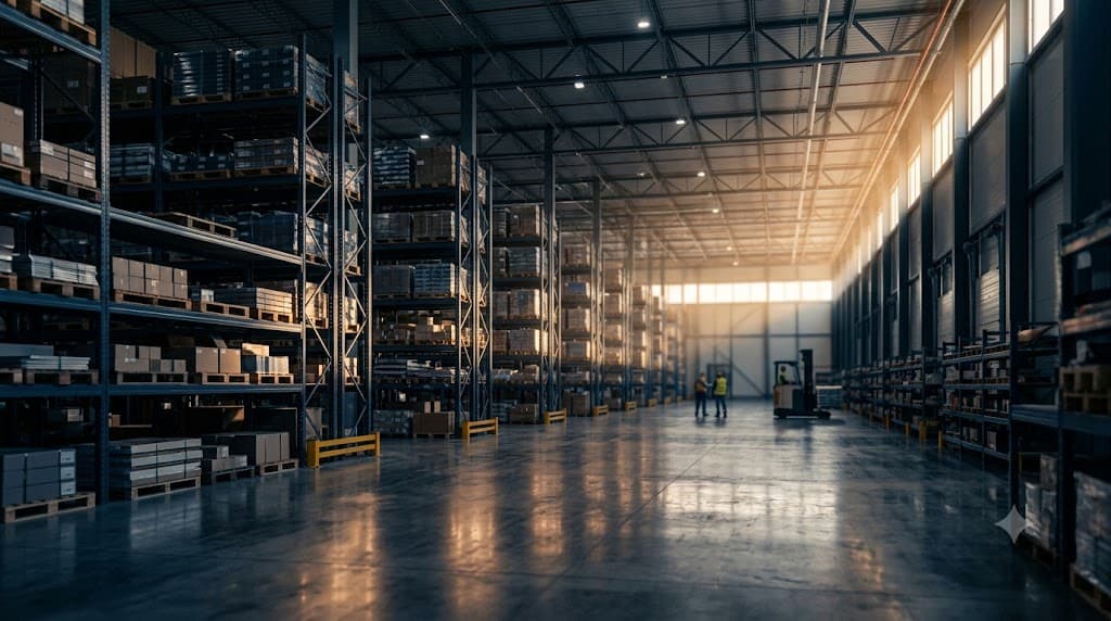 Modern Australian distribution warehouse